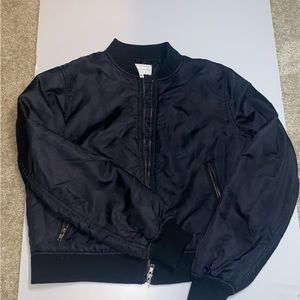 Black Bomber Jacket